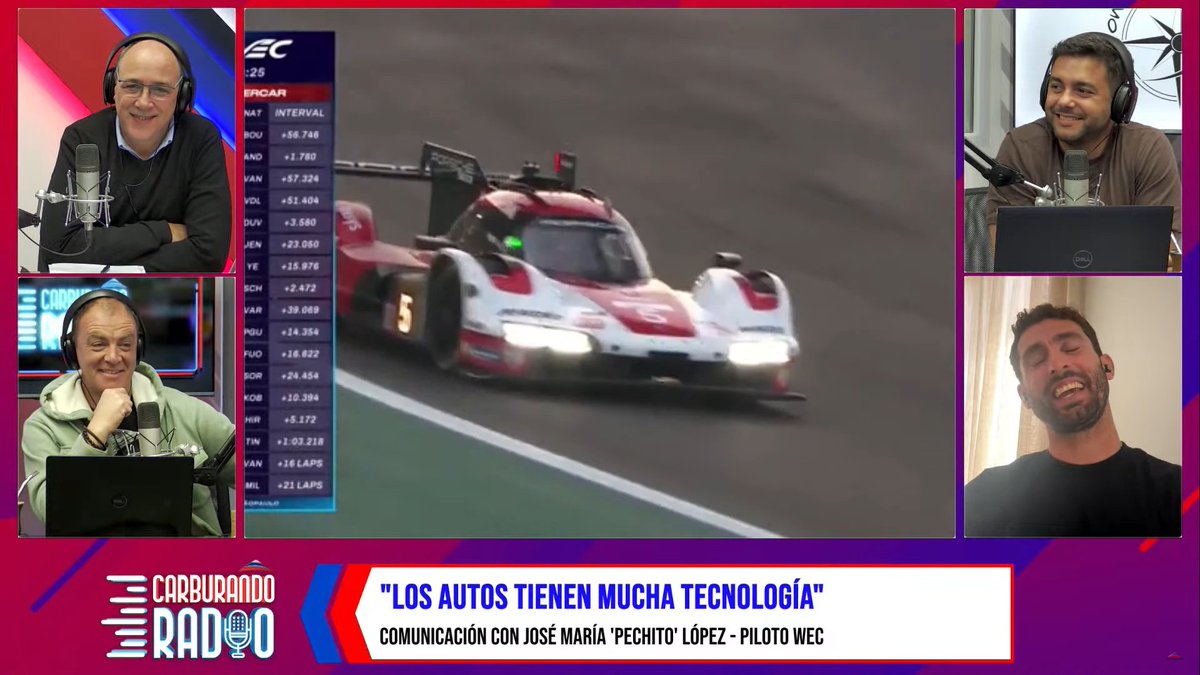CarburandoTV's tweet image. 📻🗣️ @pechito37 en #CarburandoRadio sobre la actualidad del @FIAWEC.

&quot;Los autos tienen mucha tecnología&quot;

¡Prendete! 👉youtube.com/watch?v=ZZiZ7T…