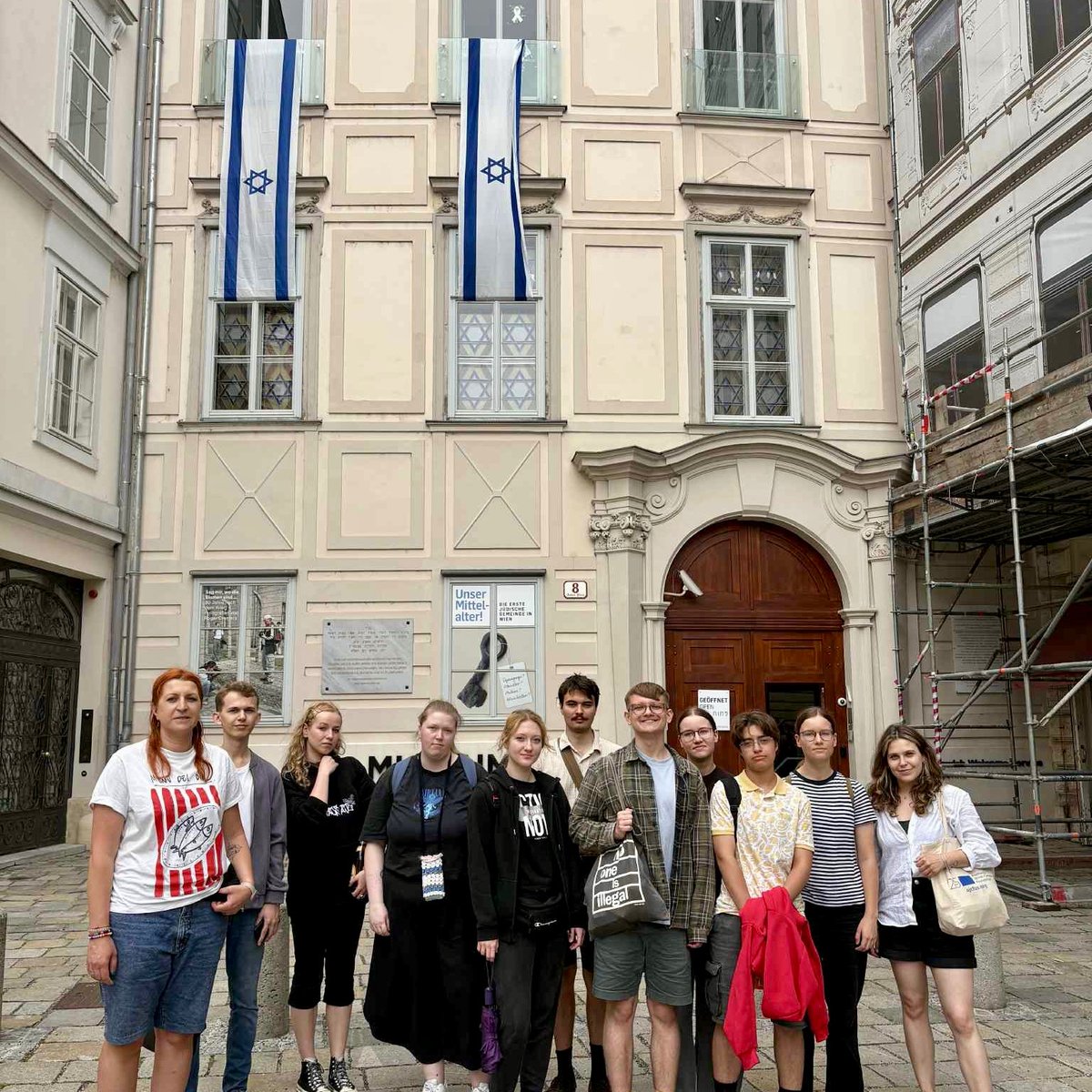 AuschwitzJCF's tweet image. We have just got back from an intense and meaningful journey with the PATH program (Preparing Ambassadors Teaching about the Holocaust) — together with participants from Poland, Austria, and Germany.
Over just a few days, we visited Vienna and a few memorials: Loibl Pass, Donja…