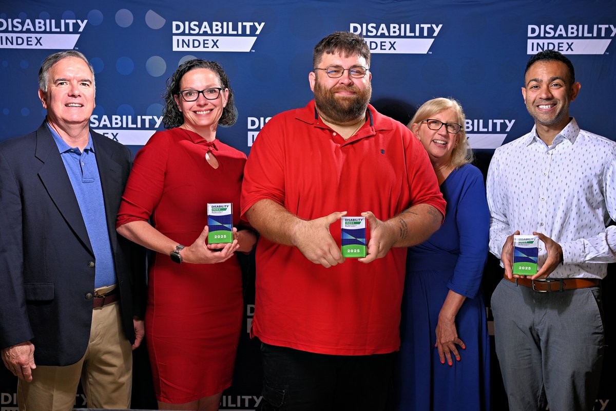 ConstellationEG's tweet image. For the second consecutive year, we’ve been recognized by Disability:IN’s Disability Index® as a Best Place to Work for Disability Inclusion, a direct reflection of our continued commitment to building a workplace where all employees can thrive. More info: bit.ly/4eV79fZ
