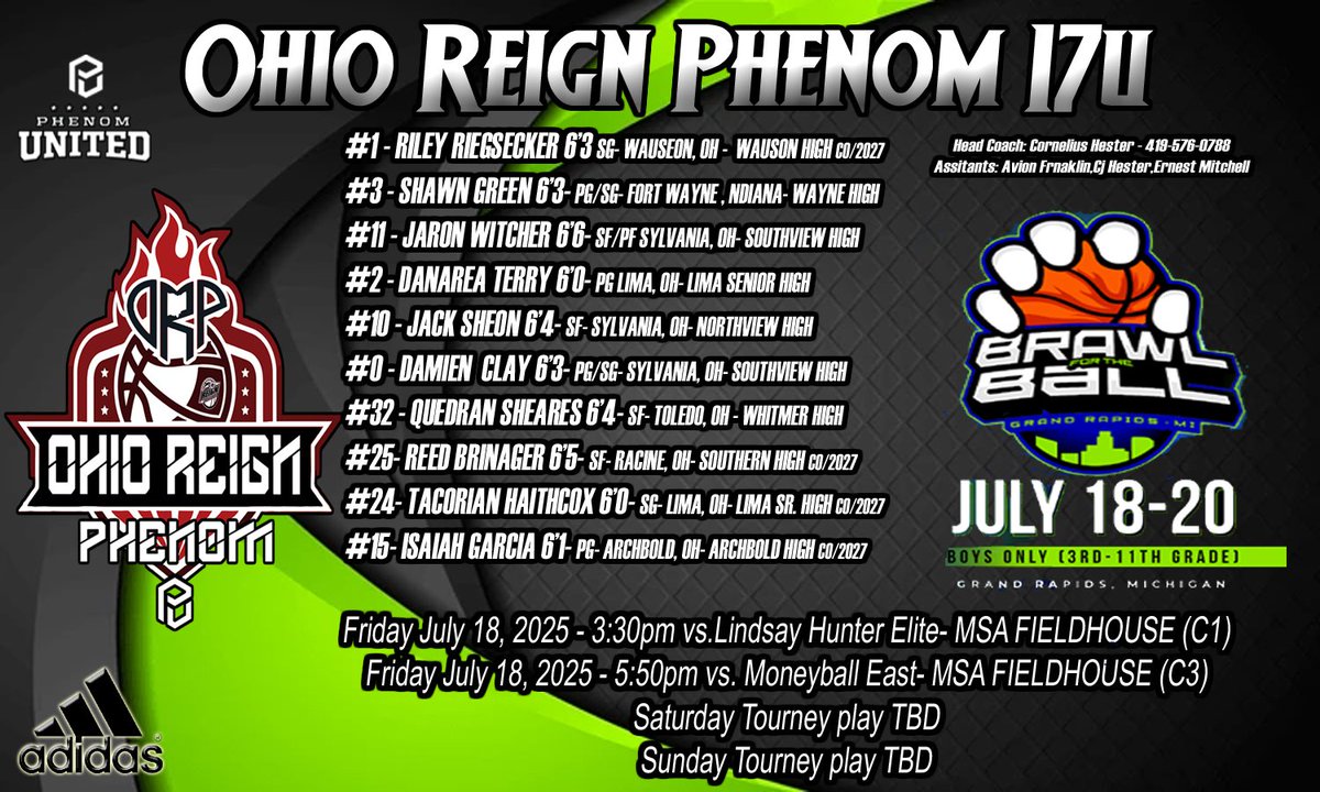 Coach Cornelius Hester tweet media