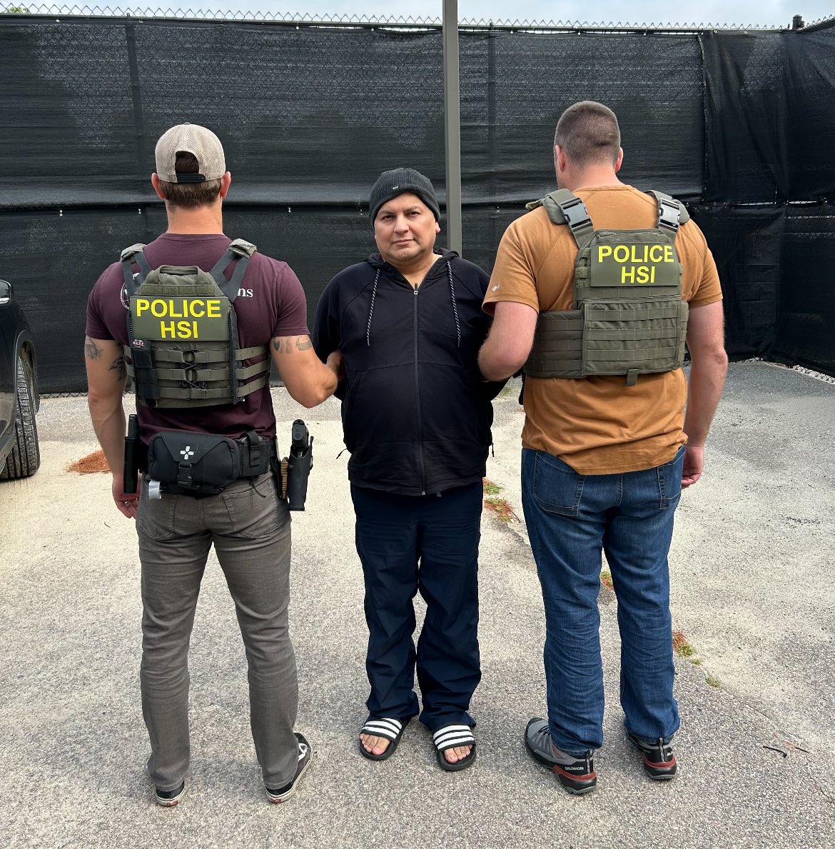 HSI New England (@hsinewengland) on Twitter photo Last week, <a href="/HSINewEngland/">HSI New England</a>, in coordination with the U.S. Marshals Service, arrested a Level 1 registered sex offender from El Salvador with a past conviction for possession of child sexual abuse material.
More here: ice.gov/news/releases/β¦ Last week, <a href="/HSINewEngland/">HSI New England</a>, in coordination with the U.S. Marshals Service, arrested a Level 1 registered sex offender from El Salvador with a past conviction for possession of child sexual abuse material.
More here: ice.gov/news/releases/β¦