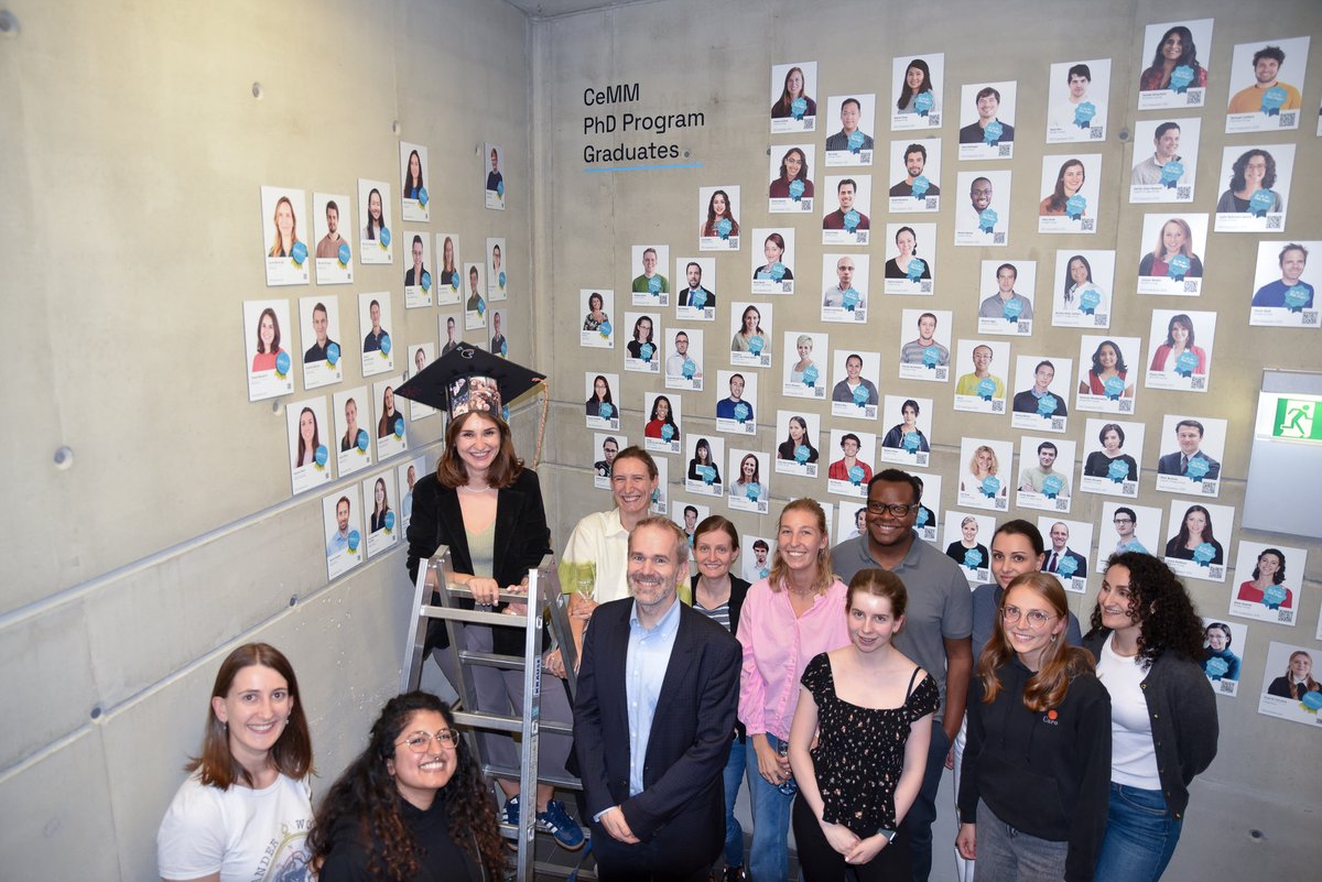 CeMM_News's tweet image. Congratulations to Teresa Neuwirth from the group of CeMM Adjunct PI &amp;amp; @MedUni_Wien Prof. @StaryGeorg, who has successfully defended her PhD thesis entitled &quot;Good cop gone bad: dysregulation of regulatory T cells in chronic skin inflammation.&quot; Well done!! 🎓 🎉 #phdlife #phdhat