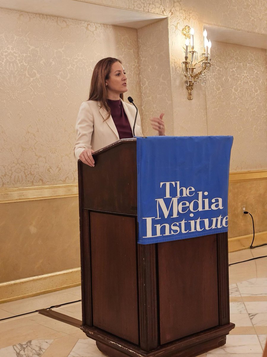 Alliance President &amp; CEO Danielle Coffey gave remarks during <a href="/TheMediaInst/">The Media Institute</a> Communications Forum Luncheon at the St. Regis Hotel in D.C. on July 16, discussing the importance of press freedom and the challenges publishers face in protecting their content from unauthorized use by