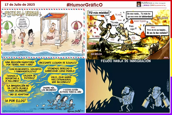 caval100's tweet photo. #HumorGráficO
@MikiyDuarte @JKALvellido @ferranmartin @bernardovergara.bsky.social
#17deJulio #SublevaciónMilitar1936 #MontoroInvestigadoCorrupción #ReflexionesAteas #porlaRepública #OTANNoBasesFuera #7291Ayuso #TrumpEEUU #IsraelGenocida #Irán #Gaza #Rusia #Ucrania #NoALaGuerra .
https://t.co/pLGzbGTR49