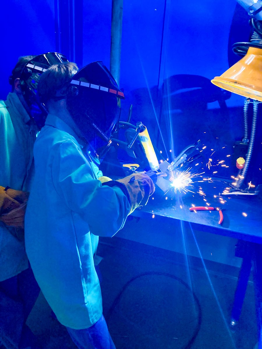 Sparks are flying at the Questar III BOCES CTE Camp at Robert H. Gibson Technical School!🧑‍🏭Campers have been learning the entry-level basics of welding, working hands-on to build their creations. Nice work!

#QuestarIII #BOCES #CTE #CareerTechEd #Welding #CTECamp