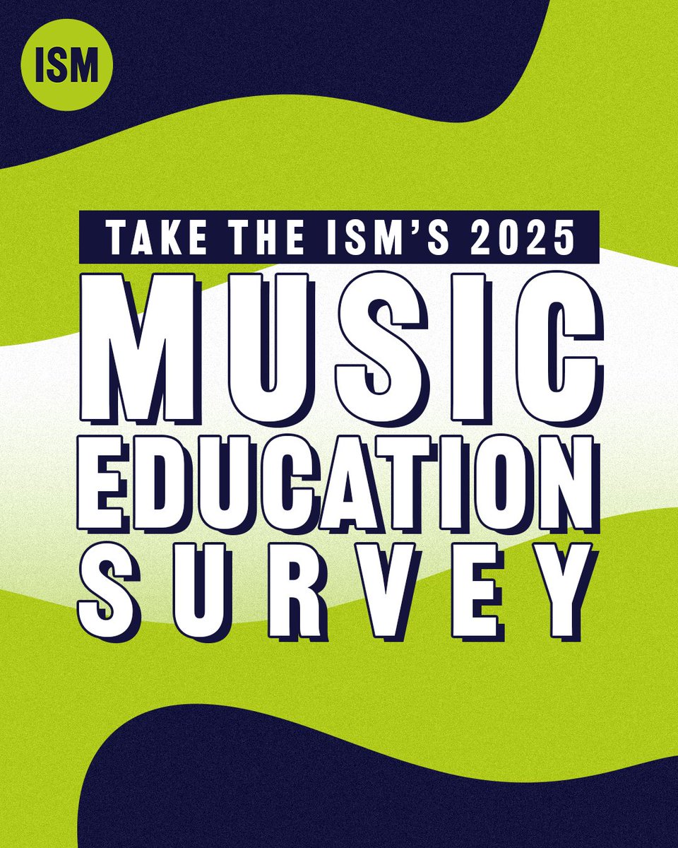 ISM_music's tweet image. MUSIC TEACHERS 🎶
The end of the school year is just around the corner.
How has your year been? Take our 2025 survey and tell us about music education in your setting. Your voice goes a long way in supporting our leading advocacy work 👇
loom.ly/5V6wtsM