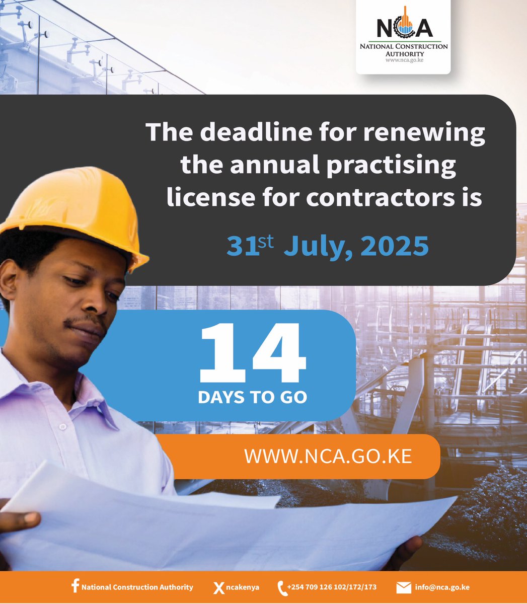 Only 14 days to go!
Are you facing any challenges with renewing your license?
Don't wait—reach out to us today via Call, Email, or DM. We're here to help! ^SO