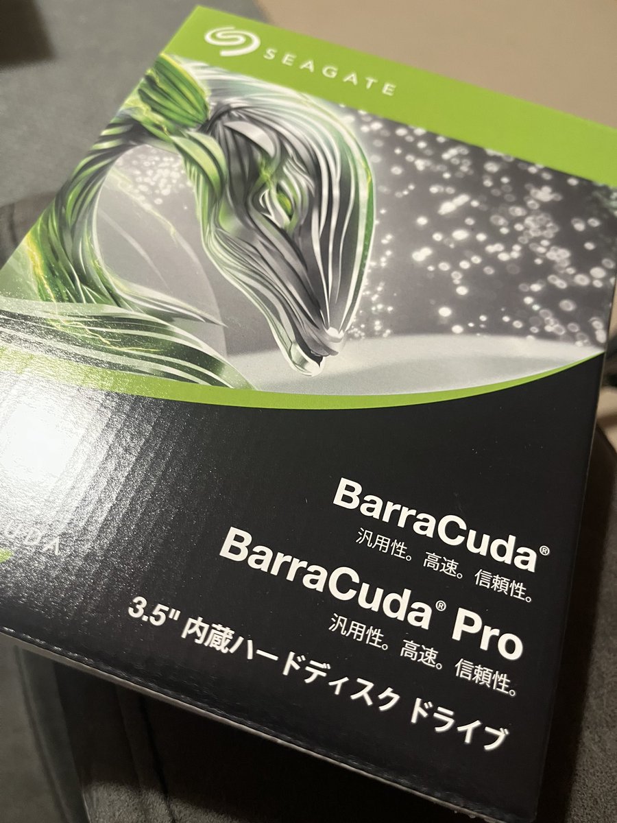 ryosuke_3710's tweet image. my new gear…
SEAGATEのHDD！