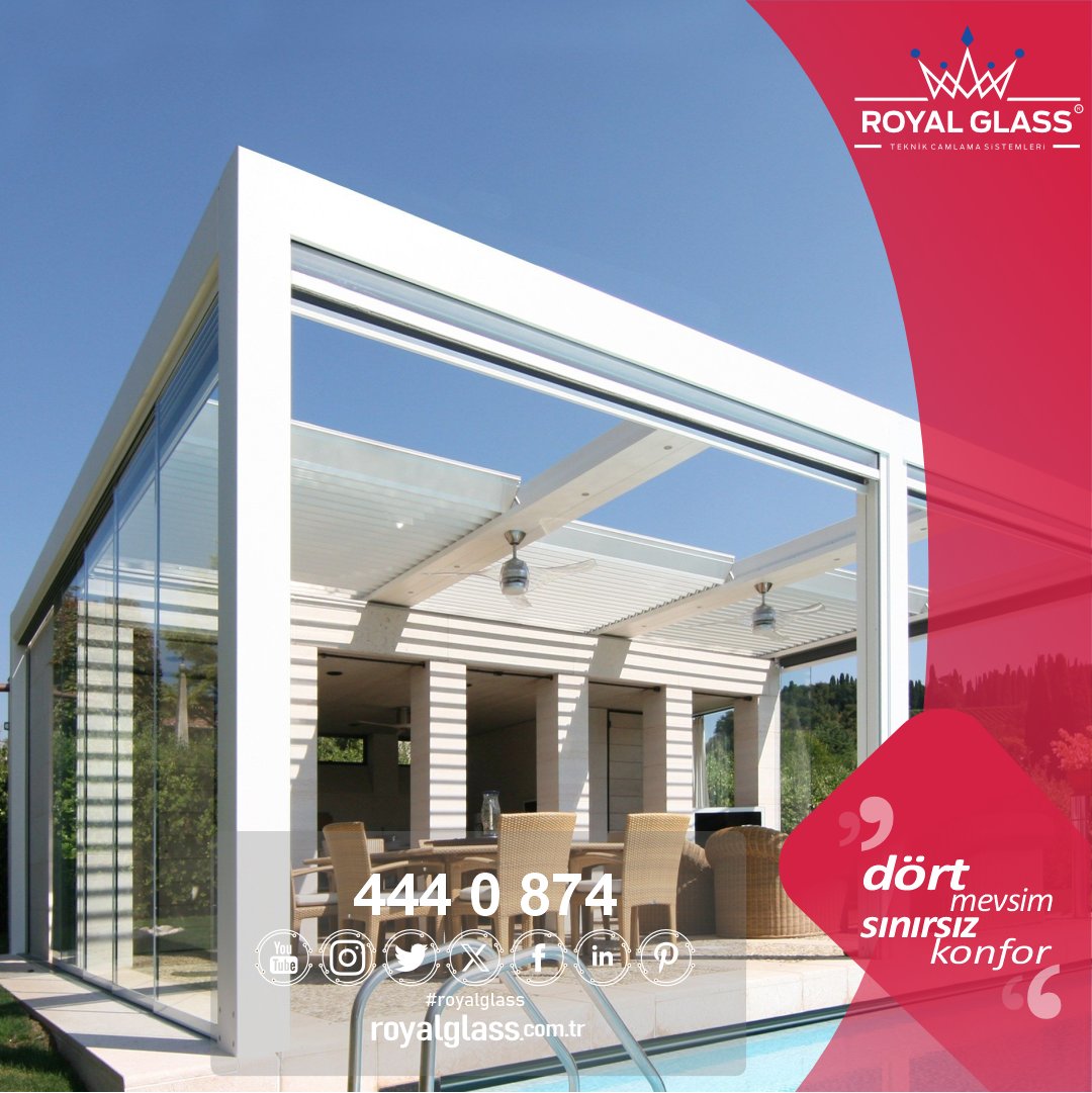RoyalGlasscomtr's tweet photo. Güneş kırıcı lameller 70 derece - 115 derece arasında açılabilmesi güneşli ortamınızda daha fazla yönlendirme imkanı sunarken lameller yüksek ısı izolasyonu sağlanmasını isterseniz Poliüretan dolgolu olarakta üretilmektedir. https://t.co/D7ekEZsS3a