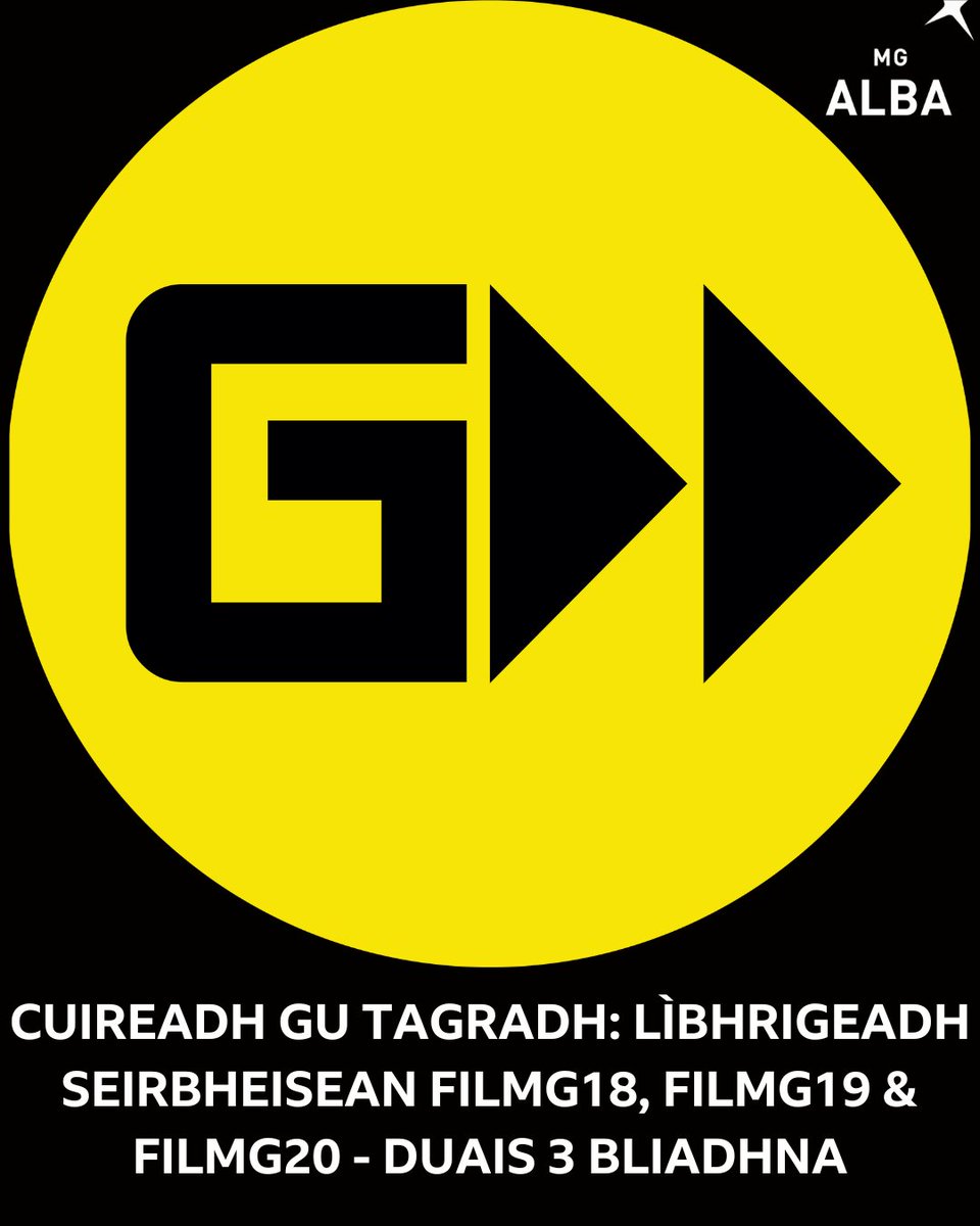 MGALBA's tweet image. CUIREADH GU TAIRGSE: Lìbhrigeadh Seirbheisean FILMG18, FILMG19 &amp;amp; FILMG20 - Duais 3 Bliadhna 🎬

INVITATION TO TENDER: Delivery of Services FILMG18, FILMG19 &amp;amp; FILMG20 - 3 Year Award 🎥

📅: 11.08.25 @ 2pm  

 Fiosrachadh | Info 👉mgalba.com/tender/invitat…
