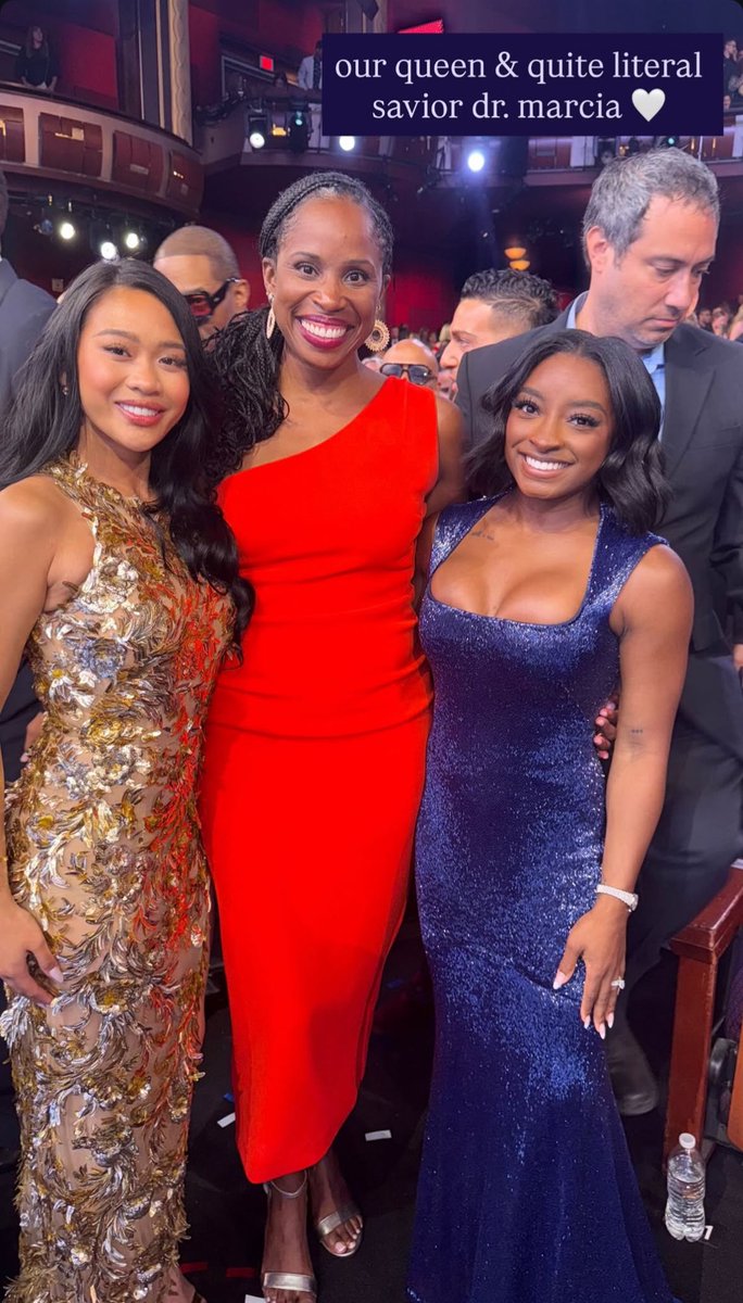 planetofgym's tweet image. Suni Lee brought team doctor, Marcia Faustin, as her date to the #ESPYs — &quot;It&apos;s her first time on a red carpet. So it&apos;s really fun for the both of us!&quot;