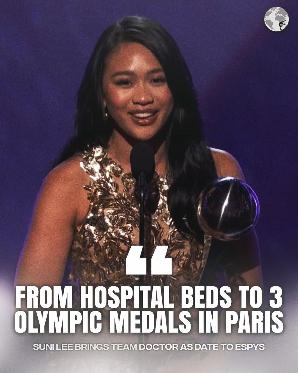 planetofgym's tweet image. Suni Lee brought team doctor, Marcia Faustin, as her date to the #ESPYs — &quot;It&apos;s her first time on a red carpet. So it&apos;s really fun for the both of us!&quot;