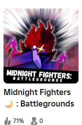 Ch1pDev's tweet photo. FINALLY, I have a solid icon for my game! Had a gfx artist do one for me and i added some stuff myself too!

Lemme know what you guys think🔥

#ROBLOX #robloxart #RobloxDev #RobloxDeveloper #RobloxBattlegrounds #MidnightFighters #RobloxGameDeveloper #gamedevelopment #gamedev https://t.co/7aP415tl1C