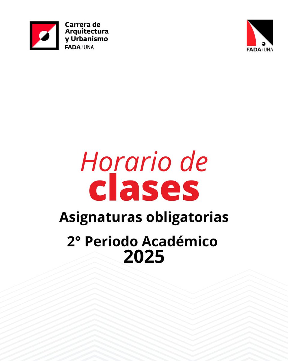 Arquitectura FADA-UNA tweet media