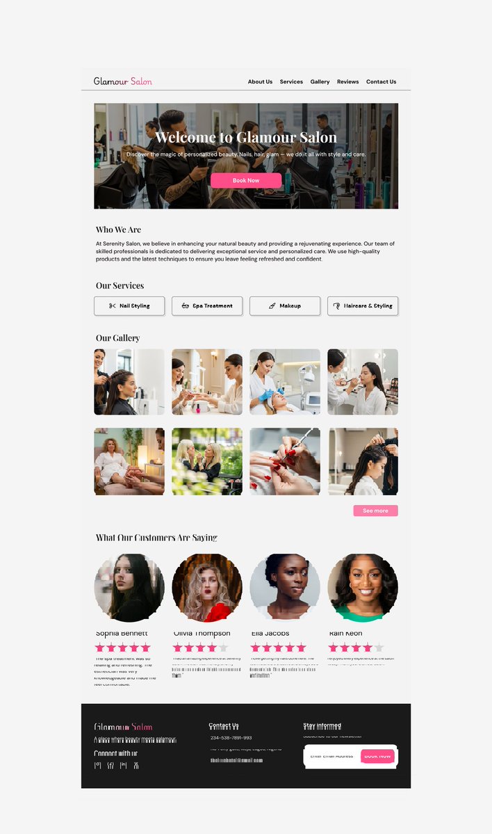 NtekimVictoria's tweet image. I always avoided desktop screens until our Design instructor at @AltSchoolAfrica asked us to design a Landing page πππ
So ladies and gents, behold my first landing page design