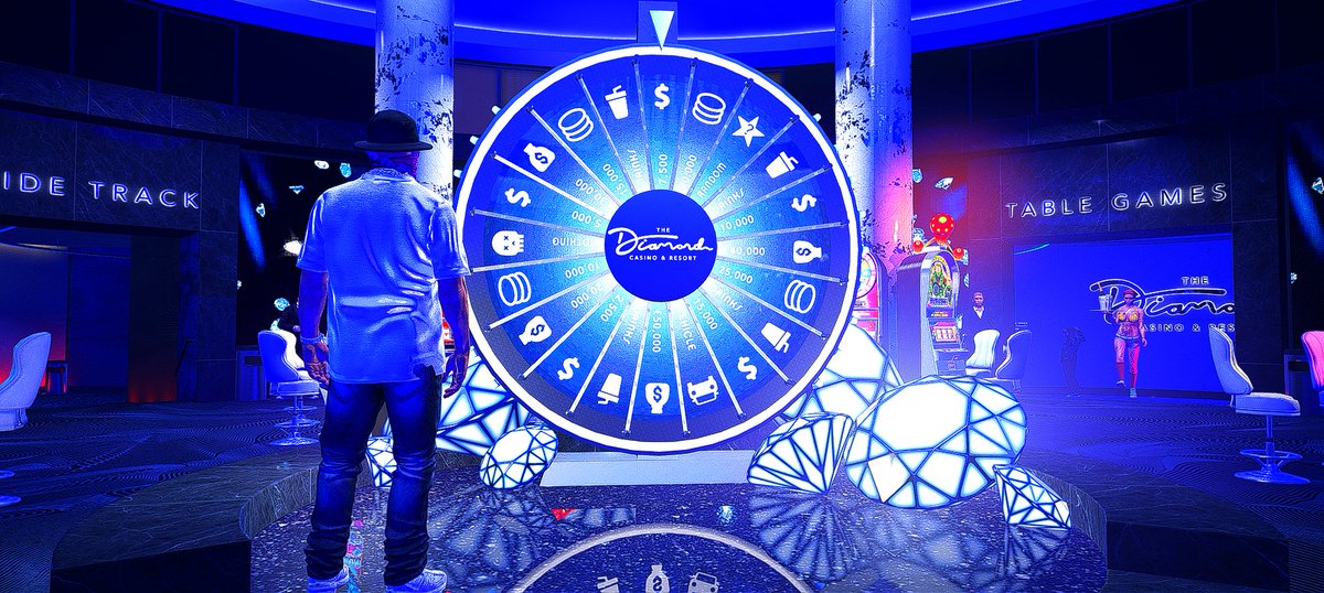 projectsfivem's tweet photo. The Diamond Casino is NOW OPEN in Projects RP 🎰
Blow a bag or win it all. Spin the Lucky Wheel, hit the slots, and flex your chips 💎
🤑 Walk in broke. Walk out broker… or RICH.
🔗 https://t.co/kiW8z3s0FH
#FiveM #GTA5RP #ProjectsRP #CasinoUpdate #RPCommunity #DiamondCasino https://t.co/5agN84jHUl