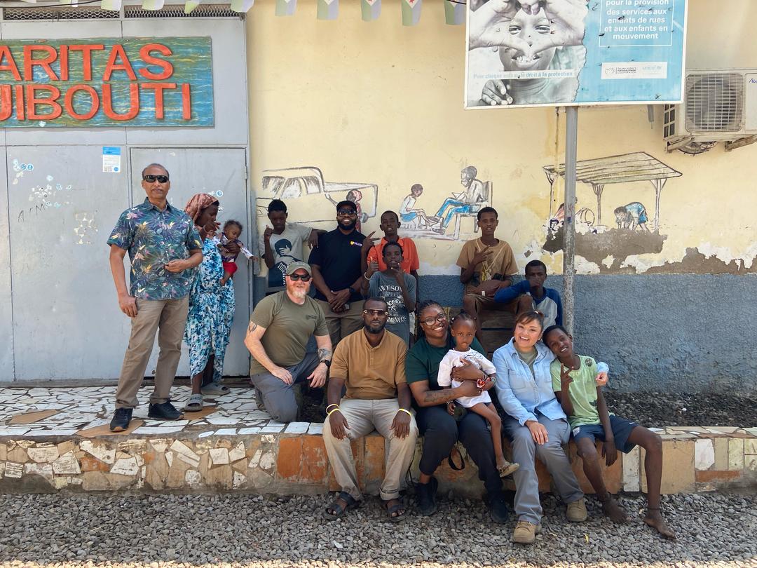 RealNCIS's tweet image. #NCIS personnel organized & delivered donations to a Djibouti orphanage, sharing essentials, snacks & time on the court w/ local children. These efforts strengthen community ties near Camp Lemonnier, the U.S.'s only permanent base in Africa.
#StrongerTogether #NCISPartnerships
