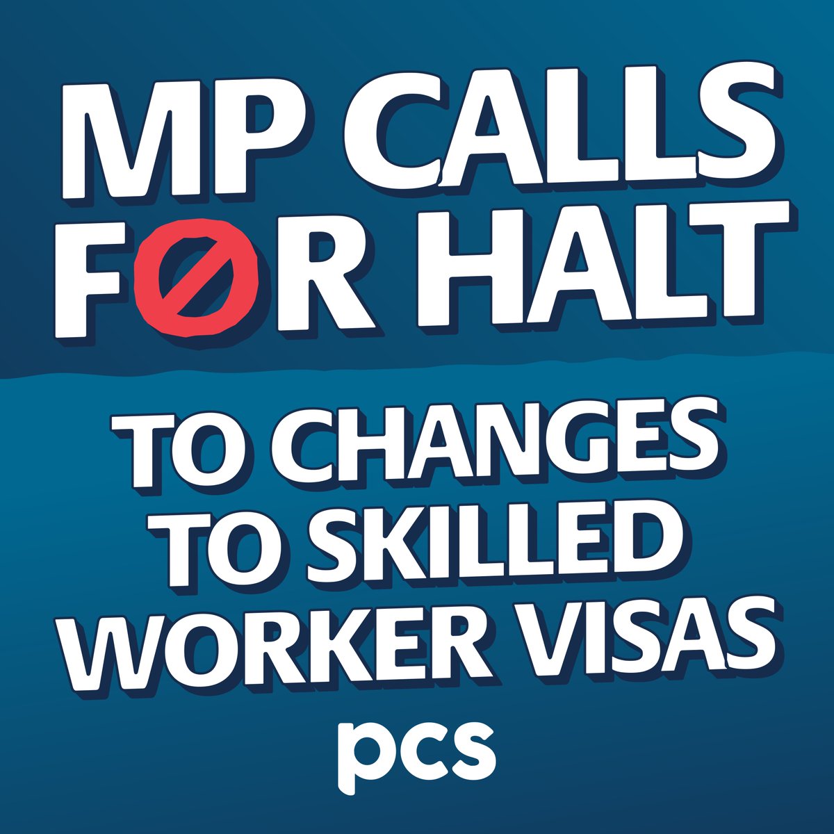 MP calls for halt to changes to Skilled Worker Visas

An Early Day Motion has been tabled calling for a halt to changes to salary thresholds for Skilled Workers Visa due to come into force on 22 July.
Read all about it here: pcs.org.uk/news-events/ne…
#PCS