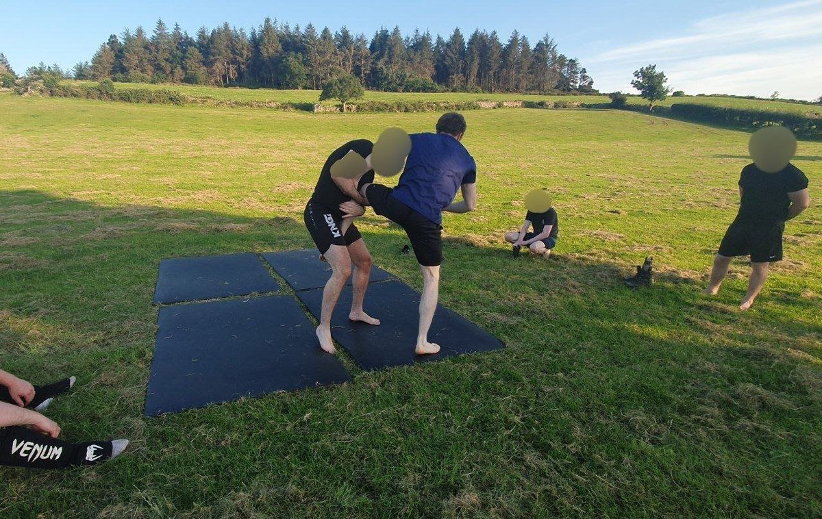 ClannEireannIE's tweet image. Members of An Sciath Náisiúnta were active in Connacht last weekend, strengthening the new movement through combat training, team building and brotherly bonding.
