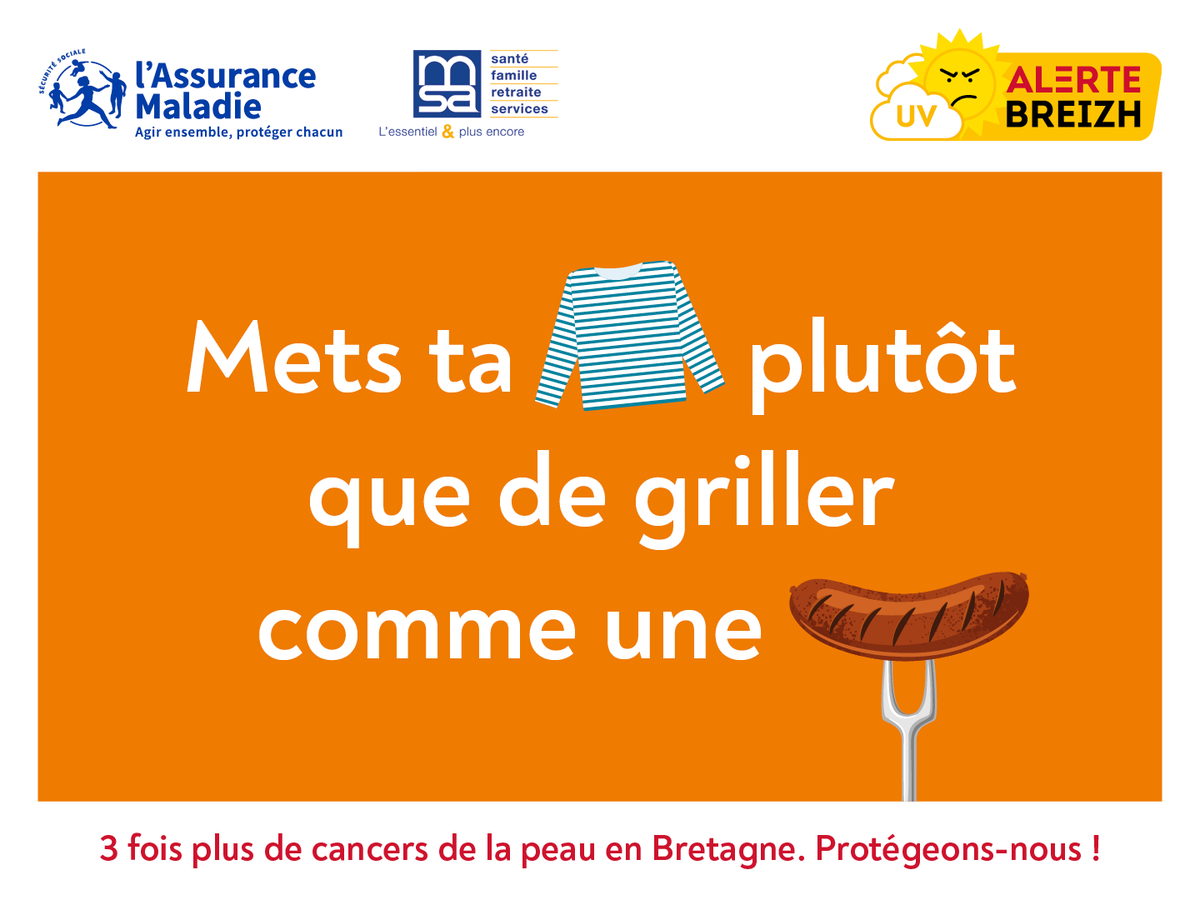 Vous travaillez en extérieur ? Protégez-vous du soleil afin de prévenir les cancers de la peau ! Appliquez dès maintenant les bons gestes : porter des vêtements de protection contre les #UV, chercher l'ombre. + d’infos : cancer.fr/toute-l-inform…