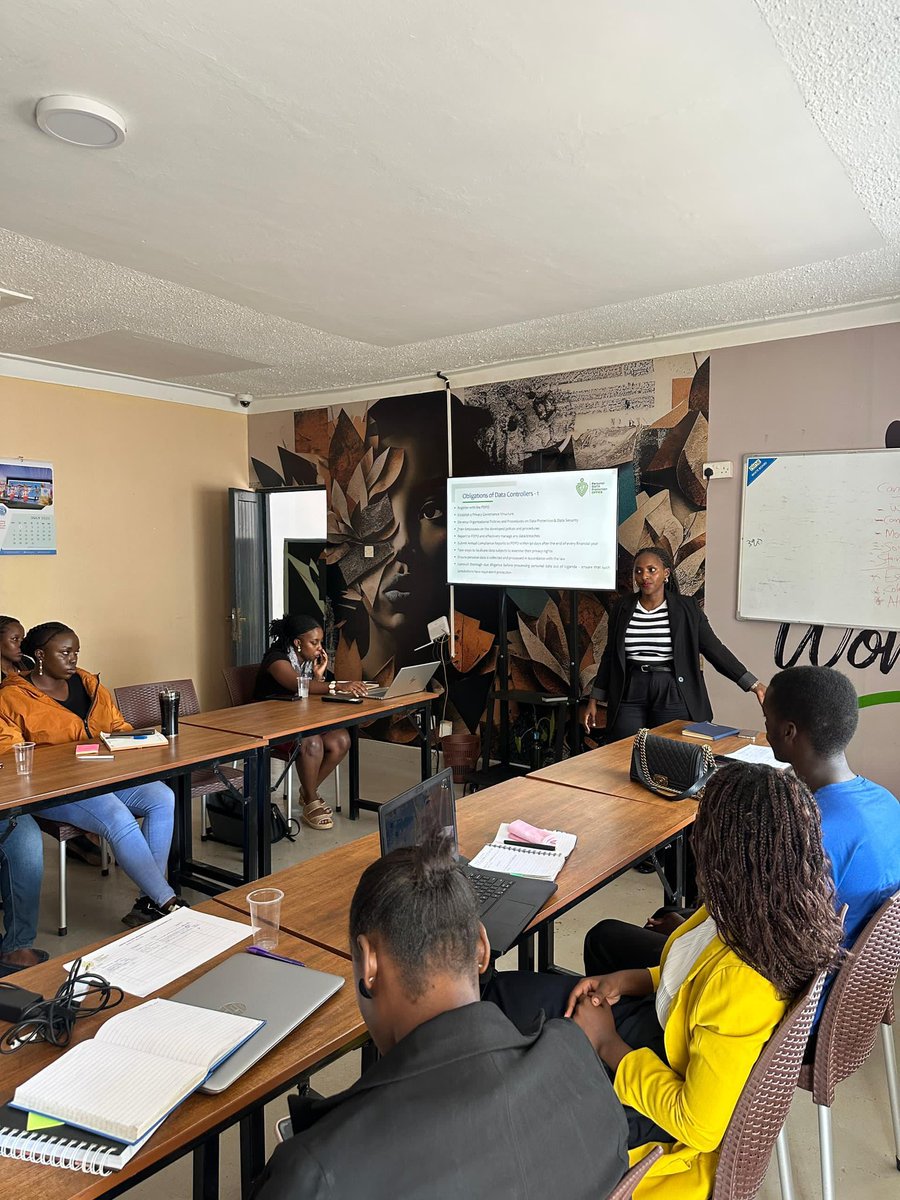 pdpoUG's tweet image. Earlier today, we engaged staff at @mkazipreneur in a Data Protection and Privacy Awareness session.
The interactive session focused on the importance of safeguarding personal data, understanding compliance obligations, and promoting a culture of privacy within the workplace.…