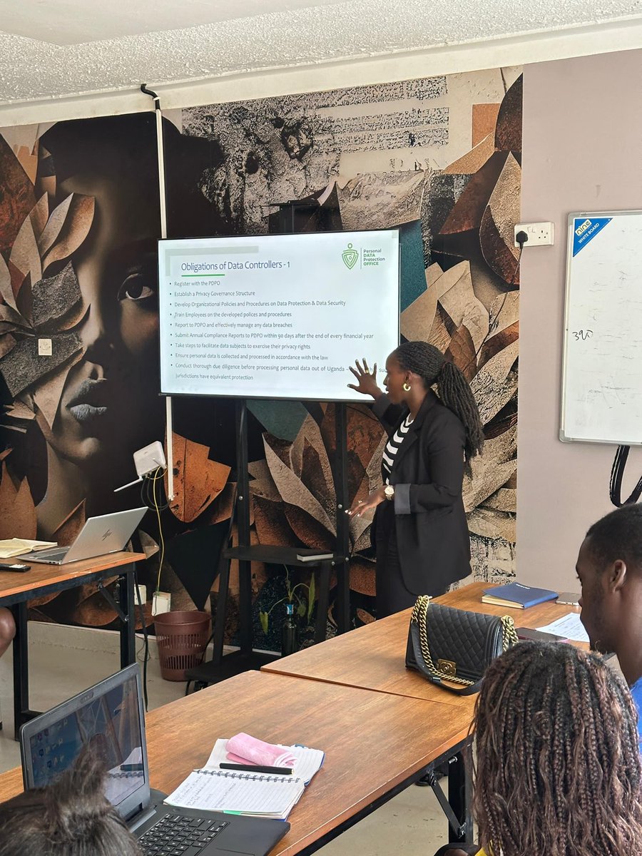 pdpoUG's tweet image. Earlier today, we engaged staff at @mkazipreneur in a Data Protection and Privacy Awareness session.
The interactive session focused on the importance of safeguarding personal data, understanding compliance obligations, and promoting a culture of privacy within the workplace.…