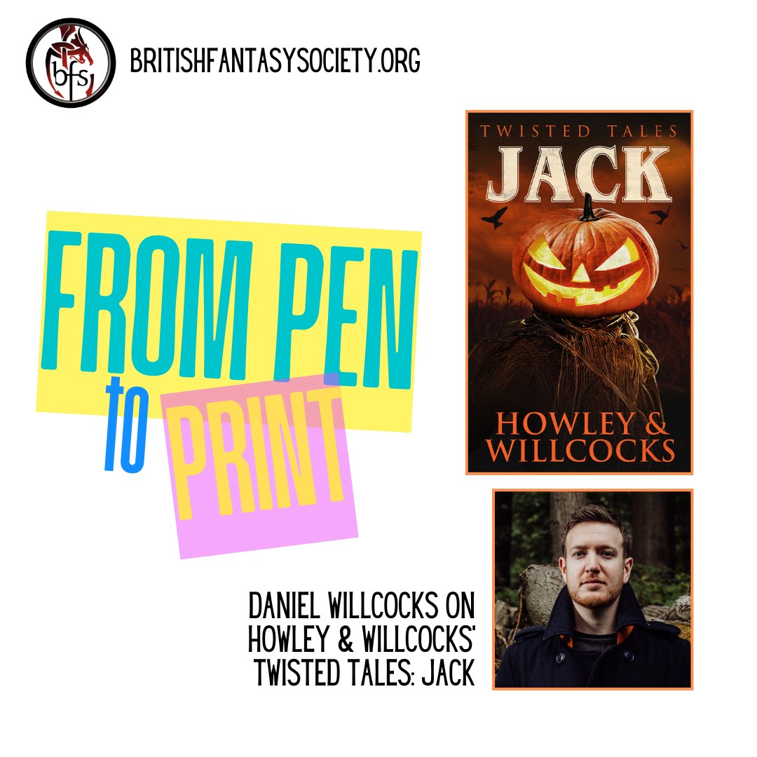 BritFantasySoc's tweet image. Indie horror author Daniel Willcocks looks back at the creation of Jack, the first novel in his new Goosebump-inspired Twisted Tales series co-written with R.P. Howley.
britishfantasysociety.org/from-pen-to-pr…
