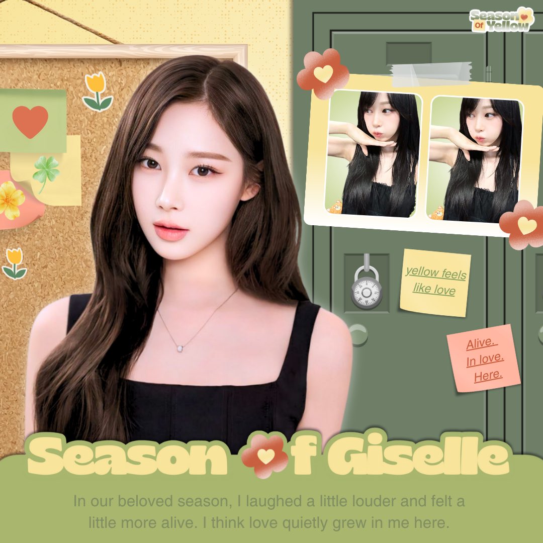 SunlitGiselle's tweet photo. I, SunlitGiselle, am ready to welcome love’s tenderness to rewrite me once more. This 𝘀𝗲𝗮𝘀𝗼𝗻 𝗼𝗳 𝘆𝗲𝗹𝗹𝗼𝘄 has reached its final page. What comes next will be painted not just in yellow, but in every color love has yet to name. https://t.co/3Jkj4dZpNR