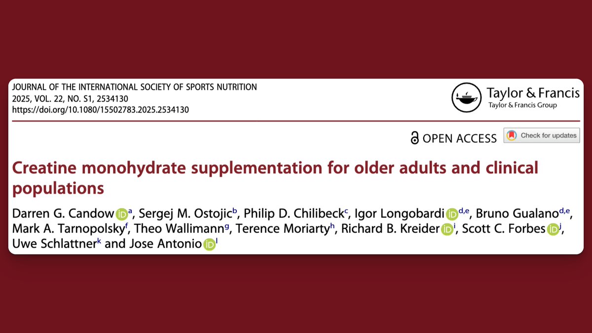 Juan Camilo Mesa (@elnutridice) on Twitter photo 🚨NUEVO: Suplementación con monohidrato de creatina en el adulto mayor👩🏽🦳.
👉🏽Recomiéndale a tu paciente adulto mayor que tome creatina. Contribuye a mejorar la sarcopenia, la osteoporosis y otros desórdenes metabólicos.
💊La dosis es 0.3 g/kg por 5-7 días. Luego, 0.15 g/kg/día. 🚨NUEVO: Suplementación con monohidrato de creatina en el adulto mayor👩🏽🦳.
👉🏽Recomiéndale a tu paciente adulto mayor que tome creatina. Contribuye a mejorar la sarcopenia, la osteoporosis y otros desórdenes metabólicos.
💊La dosis es 0.3 g/kg por 5-7 días. Luego, 0.15 g/kg/día.