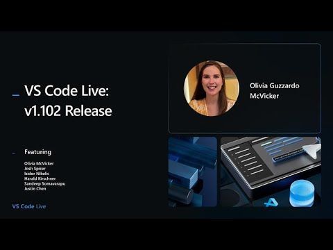 code's tweet image. ⏳ We're live in 10 minutes for another VS Code release! Join the VS Code team as we dive into the latest features from the v1.102 release, like chat improvements, coding agent integration, MCP support GA, and more! 🎬youtube.com/live/kleJ6i8k_…
