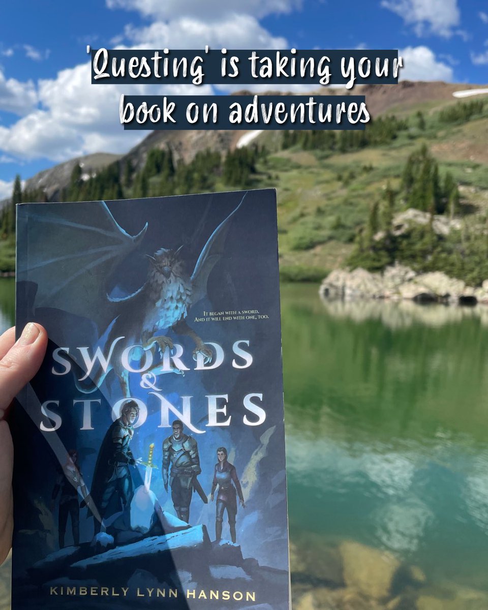 klynnhanson's tweet image. Get in writers and readers, we’re taking our books questing ⚔️
#writingcommunity