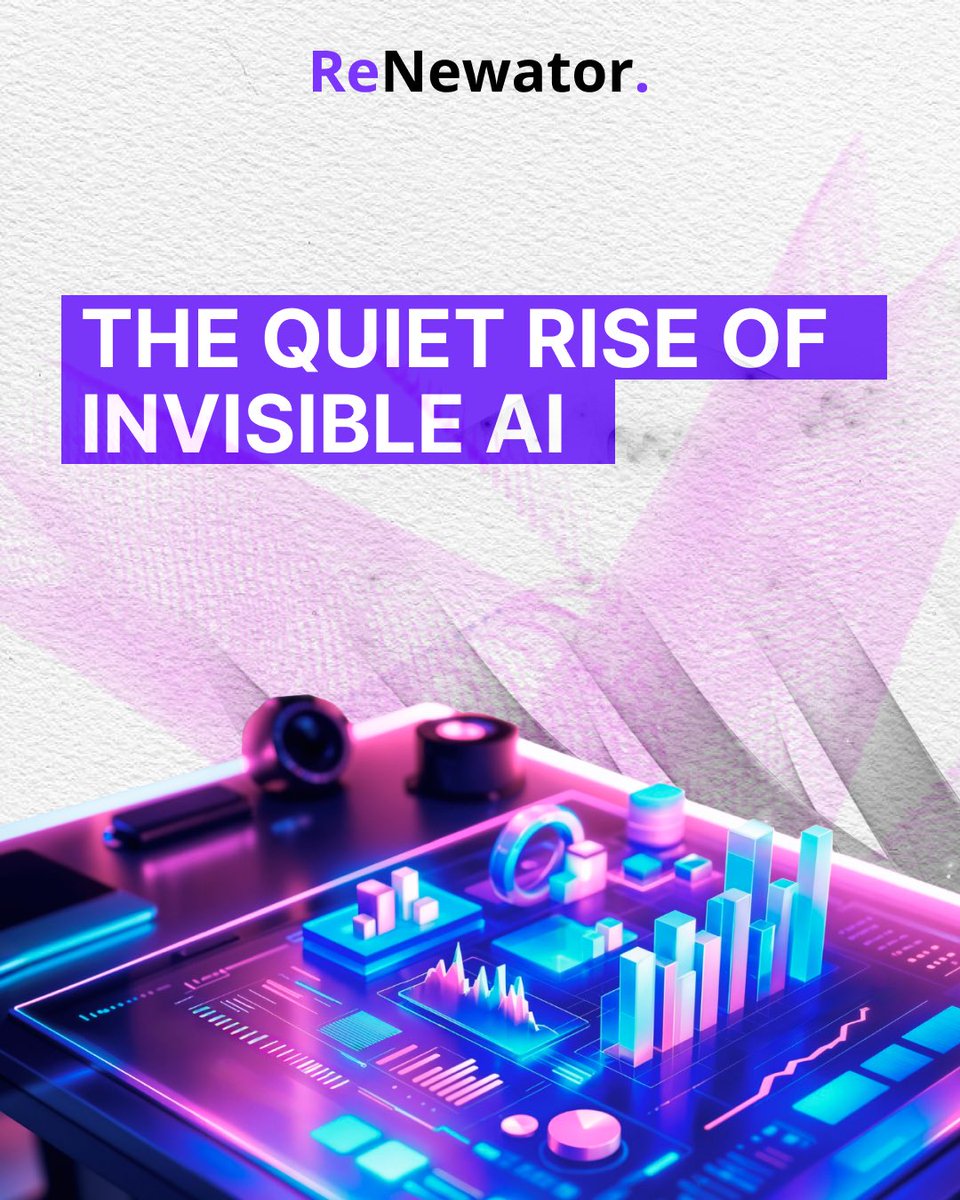ReNewatorcom's tweet image. The Quiet Rise of Invisible AI
The most powerful AI doesn’t announce itself.
It drafts, decides, and delivers — without making noise.
No dashboards. Just results.

This is the future of work.
#InvisibleAI #Renewator #FutureOfWork #AItools #SmartTeams
