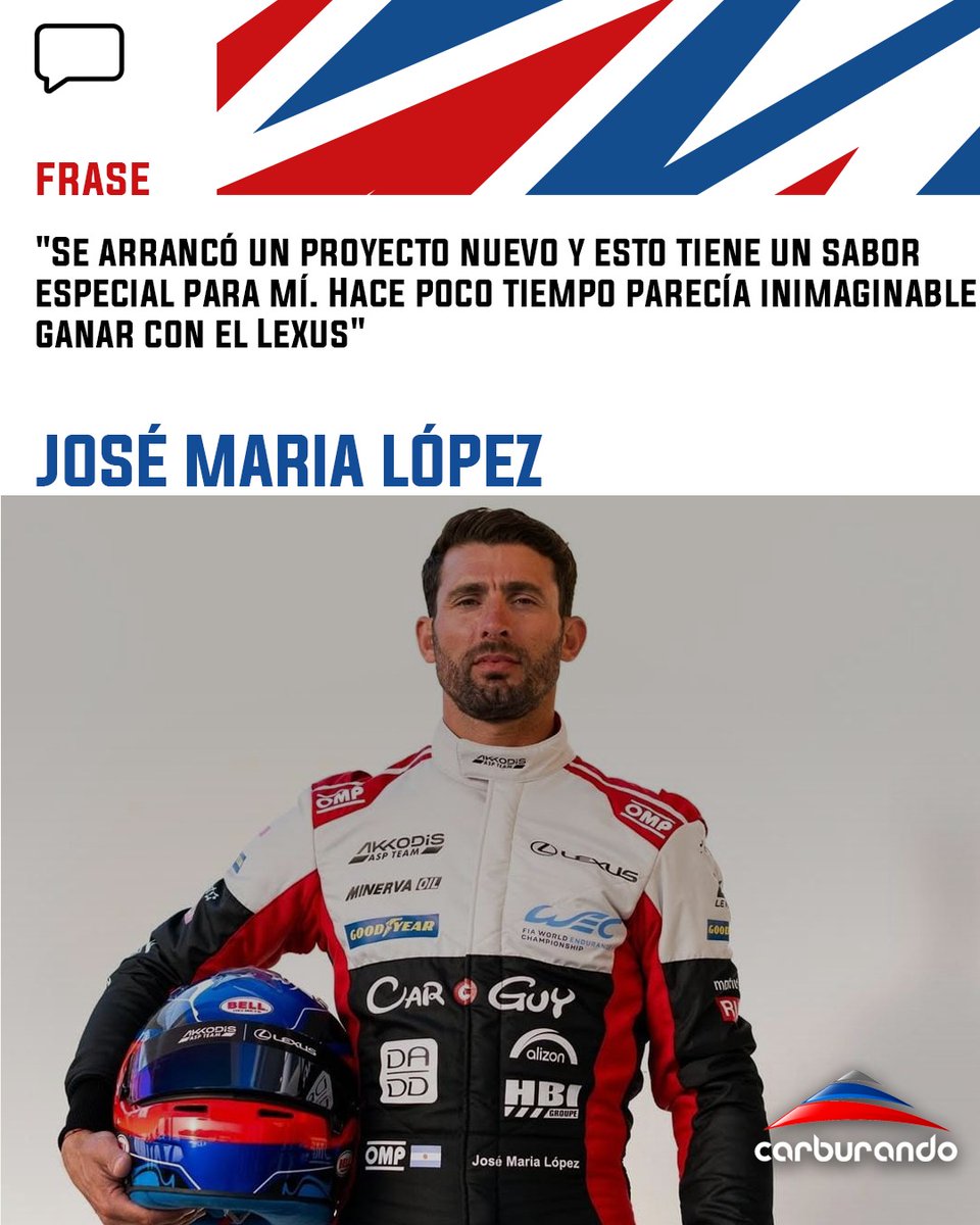 CarburandoTV's tweet image. 🥇🗣️ @pechito37 dialogó con #CarburandoRadio luego del triunfo en las 6 horas de San Pablo del @FIAWEC. 

#WEC #PechitoLopez