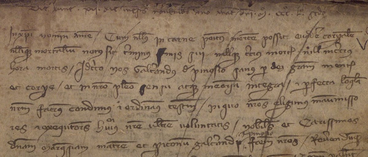 polnavarroc's tweet image. La mort ens atraparà a tots tard o d'hora: siguem rics o pobres, ciutadans o barons... El dilluns 12 de novembre de 1352 Galceran de Pinós, feia testament.
Va manar ser enterrat a l'església de Bagà, al lloc "ubi finius nobilis Petri Galcerandi de Pinosio, paris nostri carissimi"