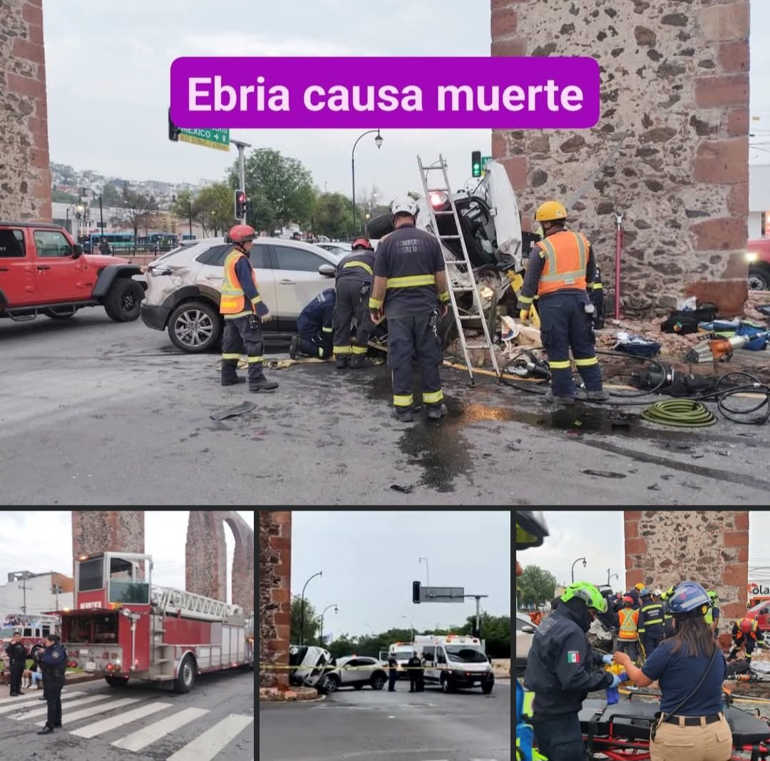 QueretarockNoti's tweet photo. 🚨⚠️Conductora ebria detenida la mañana de este jueves tras chocar 2 autos y causar la muerte de una joven sobre Calzada de Los Arcos a la altura de Carretas; autoridades atienden en la zona✝️🚘🍺

#QueretarockNoticias #Querétaro #Noticias 
#NoticiasDeQuerétaro https://t.co/lBa1hSkJ7F