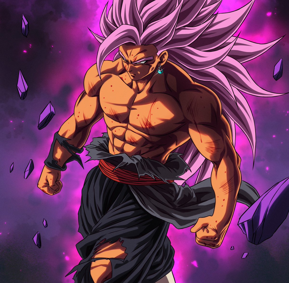 Who's stopping this mf? #dbz #gokublack
