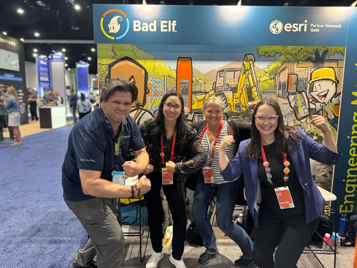 Kicking off Day 4 at Esri UC.

We’ve got new buttons, live caricatures, and some big updates on the Flex Mini Extreme.

If you haven’t stopped at our booth (424) yet, please come by. And if you already did—yes, today’s button is different.

#EsriUC #GNSS #FlexMini #GIS #RTK <a href="/Esri/">Esri</a>