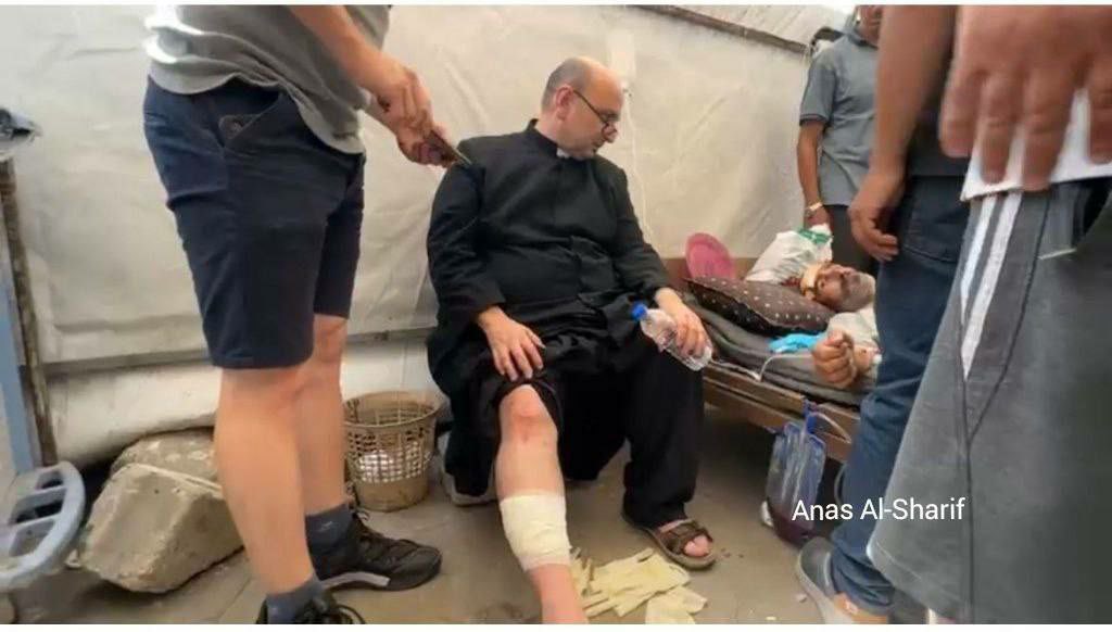 GAZA: Israeli forces have attacked the only Catholic Church in the northern part of the Strip. 

The church was sheltering both Christians and Muslims, including many children with disabilities. 

Israel says it “never targets churches or religious sites.” 

Throughout the war,