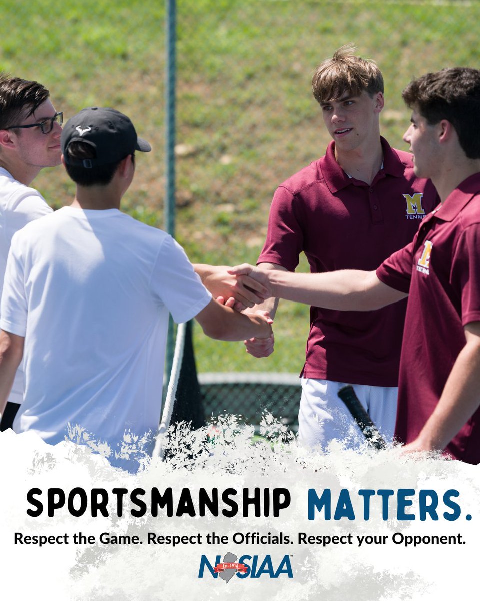 NJSIAA's tweet image. Sportsmanship Matters. NJSIAA applauds its student-athletes for their awesome displays of sportsmanship during the spring sports season.