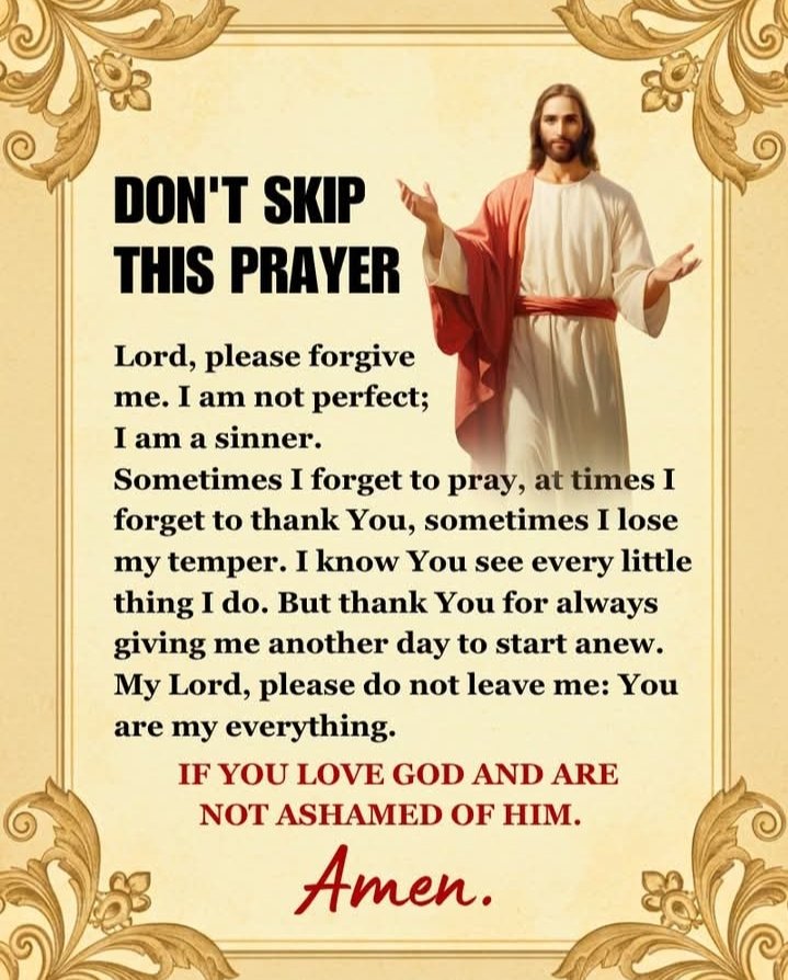 Don't Skip This Prayer 🙏