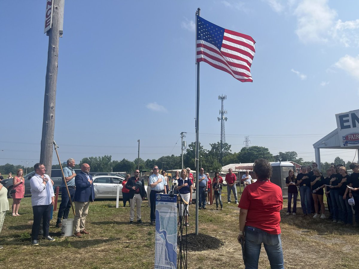 RepLangworthy's tweet image. Earlier this week, the Chautauqua County Fair kicked off its 144th season! I was disappointed I couldn't be there in person but I was thrilled to send my team & provide a Congressional Record for this historic event. I wish this cherished tradition the best of luck during its…