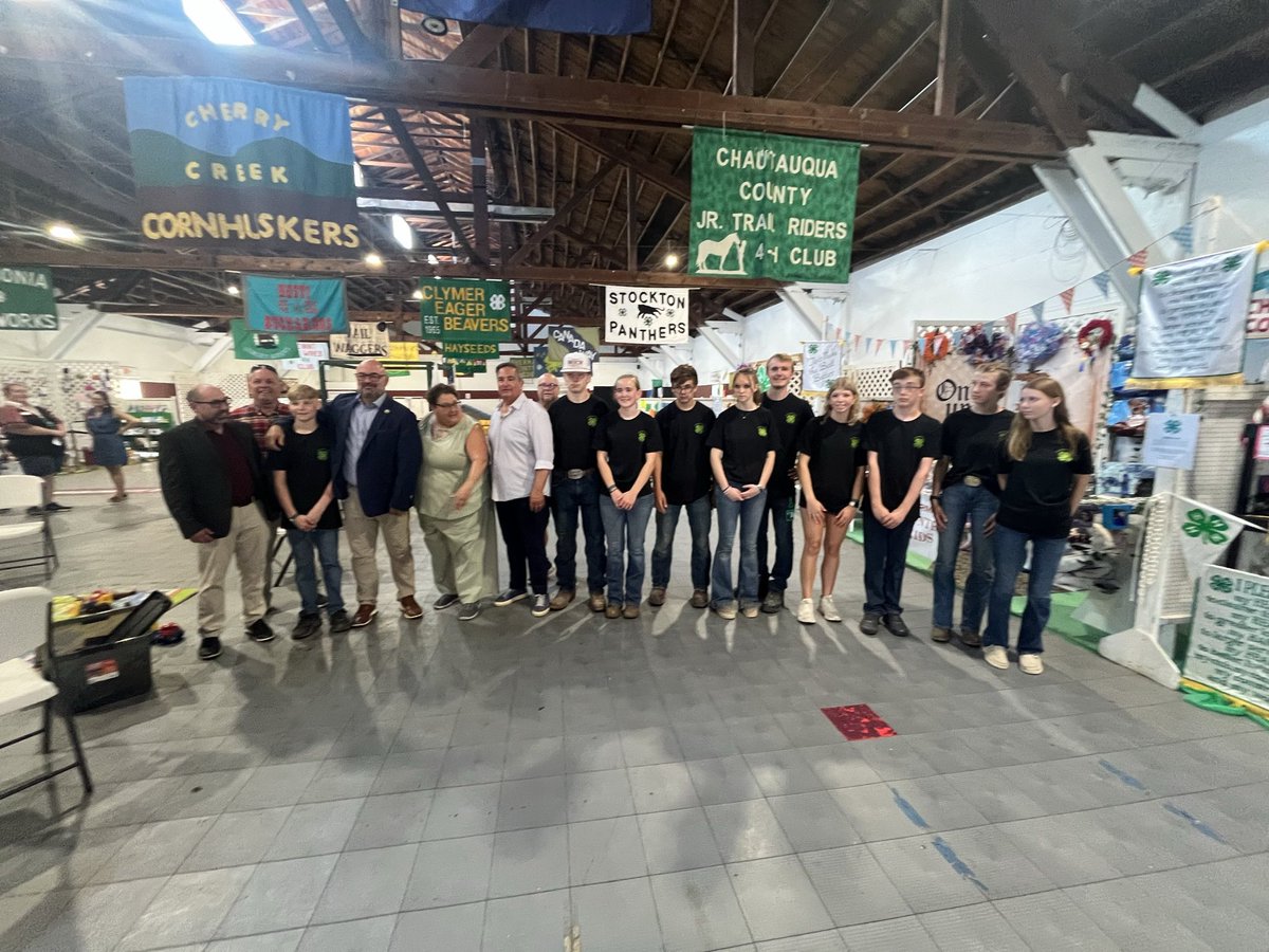 RepLangworthy's tweet image. Earlier this week, the Chautauqua County Fair kicked off its 144th season! I was disappointed I couldn't be there in person but I was thrilled to send my team & provide a Congressional Record for this historic event. I wish this cherished tradition the best of luck during its…