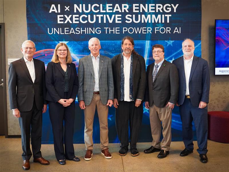 SecretaryWright's tweet image. It was a pleasure to speak at the AI x Nuclear Energy Summit @Argonne today!
The work being done at our National Labs enables the U.S. to pioneer both the AI and nuclear industries and set the global standard for energy innovation.