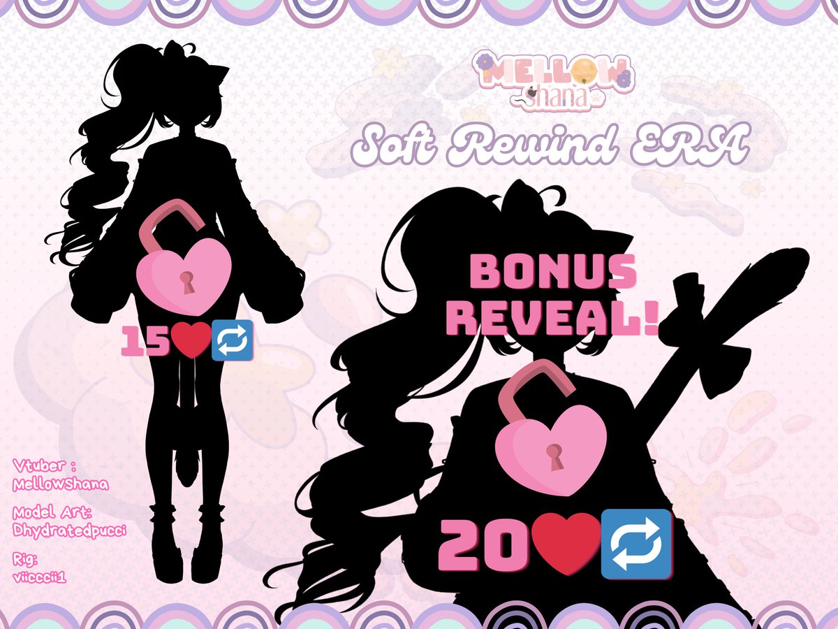 Shana SOFT REWIND ERA ✨️ (@mellow_shana) on Twitter photo She’s soft. She’s casual. She’s glowing~
Welcome to the Soft Rewind Era 💿✨
🎀 MellowShana: Soft Rewind Era 🎀
💖 Model Reveal is HERE!! 💖
🎨 Model: <a href="/Dhydratedpucci/">Pucci🐙comms open</a> 
🎮 Rig: <a href="/viicccii1/">🔞viicccii 😈LIVE2D VTUBER RIG ❤️</a>
Let the soft rewind begin~ 🪩✨
#vtubermodelreveal #VtuberEN #MalaysiaVtuber She’s soft. She’s casual. She’s glowing~
Welcome to the Soft Rewind Era 💿✨
🎀 MellowShana: Soft Rewind Era 🎀
💖 Model Reveal is HERE!! 💖
🎨 Model: <a href="/Dhydratedpucci/">Pucci🐙comms open</a> 
🎮 Rig: <a href="/viicccii1/">🔞viicccii 😈LIVE2D VTUBER RIG ❤️</a>
Let the soft rewind begin~ 🪩✨
#vtubermodelreveal #VtuberEN #MalaysiaVtuber
