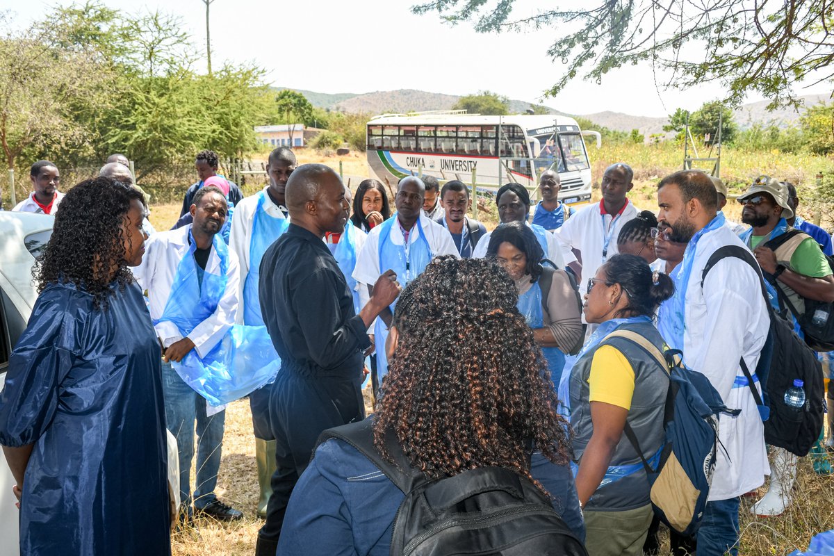 chuka__uni's tweet image. Day four of the training shifted focus from theory to high-impact field application, equipping participants with the tools to improve reproductive success rates in livestock.
The morning session offered in-depth insights on heat detection, recognizing estrus signs, and applying…
