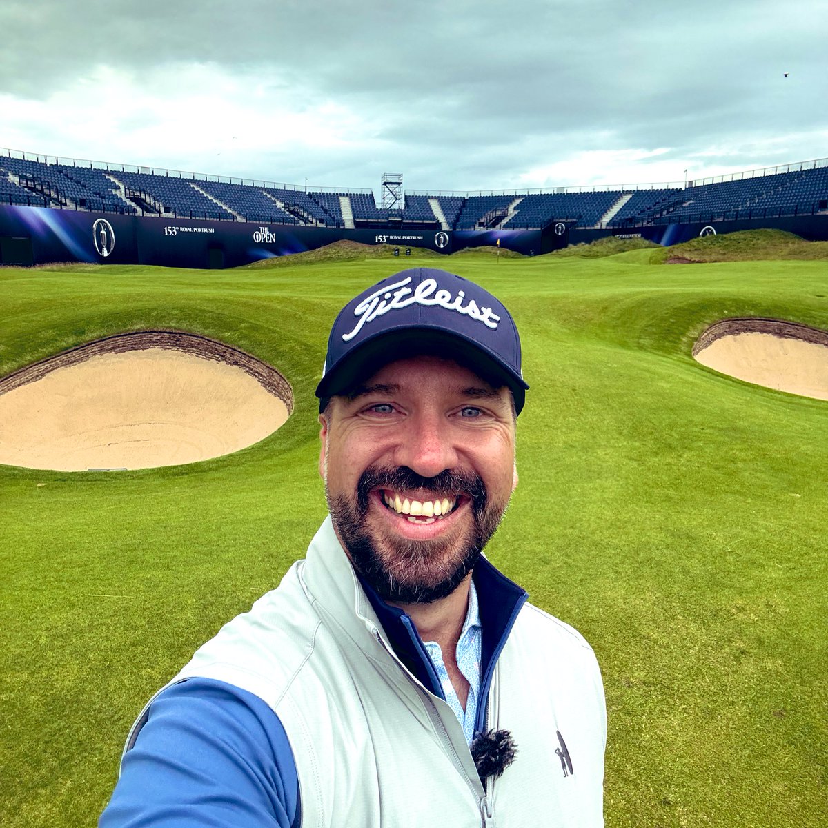 PeterFinchGolf's tweet image. The Open always creates an amazing 18th hole amphitheater