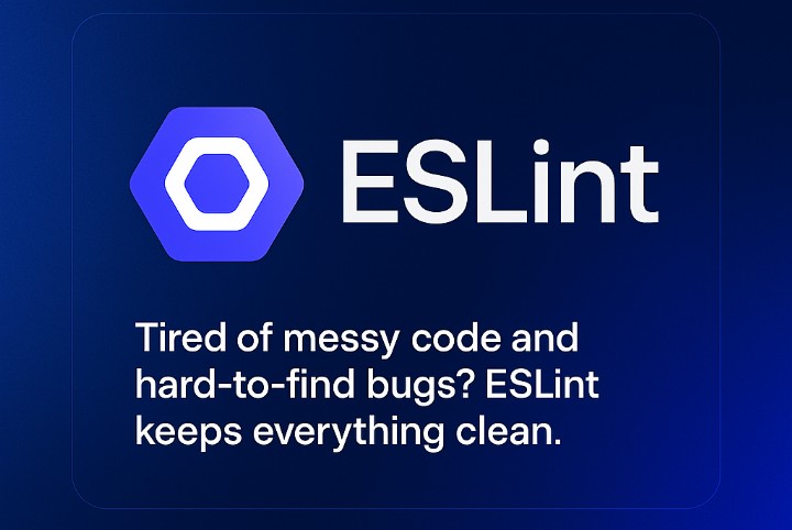 bozng0's tweet image. 🧠 Designers, meet your new best friend: ESLint.

Sneaky JavaScript bugs or inconsistent code styles can be so tiring🙄 
ESLint automatically scans your code, flags issues, and enforces best practices so your projects stay clean, readable, and error-free👌🏾

#WebDev #ToolOfTheWeek
