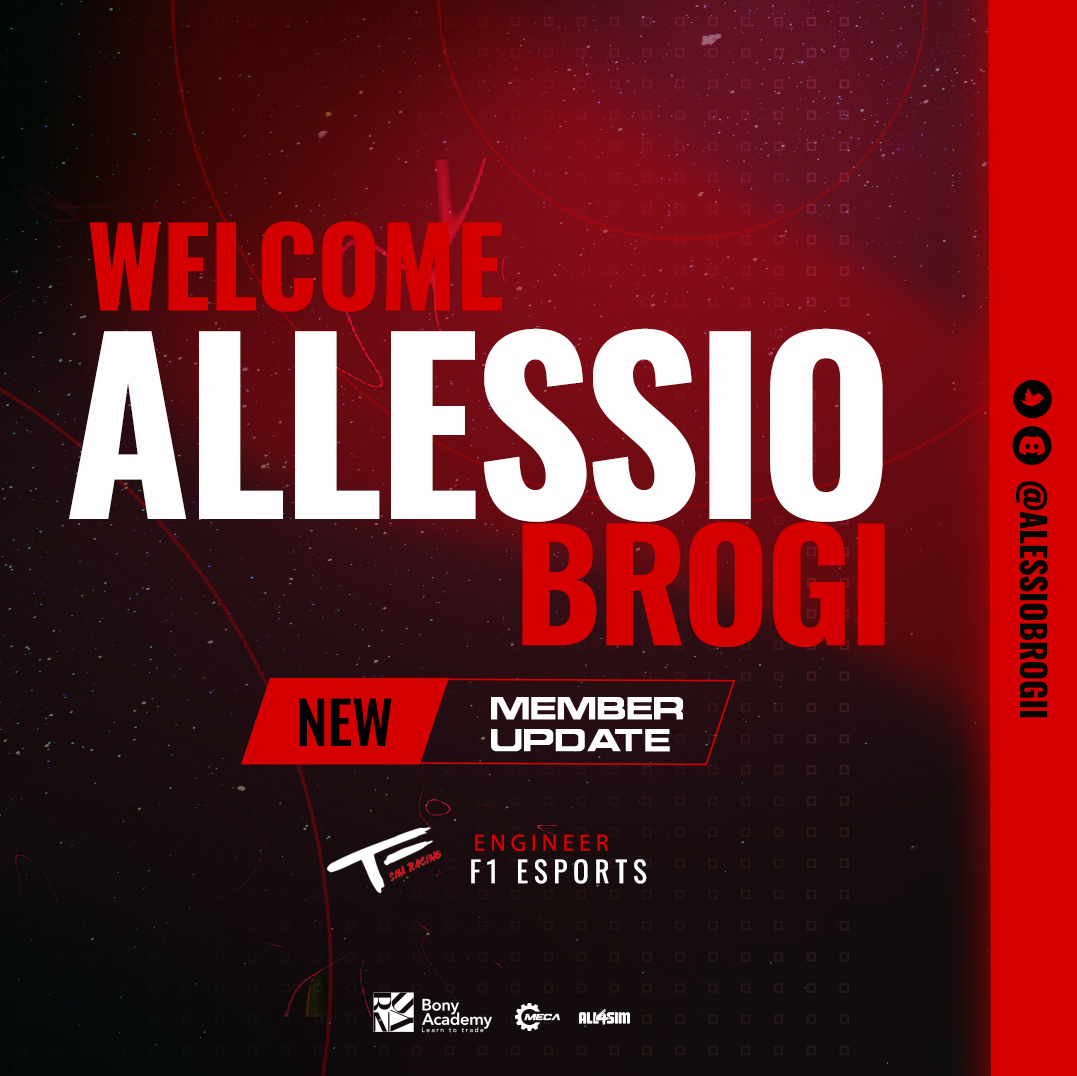 TomasEngeSimRacing (@tomas_enge_sim) on Twitter photo The Italian duo 🇮🇹🌟
We’re happy to welcome <a href="/alessiobrogii/">Alessio Brogi</a> and <a href="/gabri_castelli/">Gabriele Castelli</a> as the newest engineers in the team 💻
You can never have too much class and elegance in one roster 😘
#F1Esports The Italian duo 🇮🇹🌟
We’re happy to welcome <a href="/alessiobrogii/">Alessio Brogi</a> and <a href="/gabri_castelli/">Gabriele Castelli</a> as the newest engineers in the team 💻
You can never have too much class and elegance in one roster 😘
#F1Esports