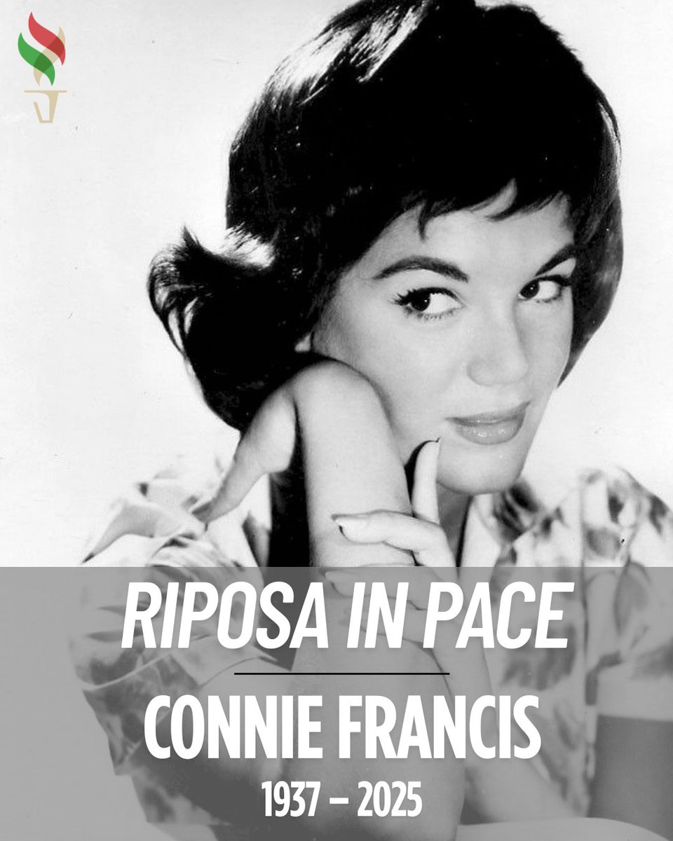 OrderISDA's tweet image. Concetta Rosa Maria Franconero, the voice of a generation, has passed away at 87. A legend on stage and screen and a proud daughter of Newark, NJ, Connie Francis was a cultural icon who won't be forgotten. Rest in peace. #ConnieFrancis