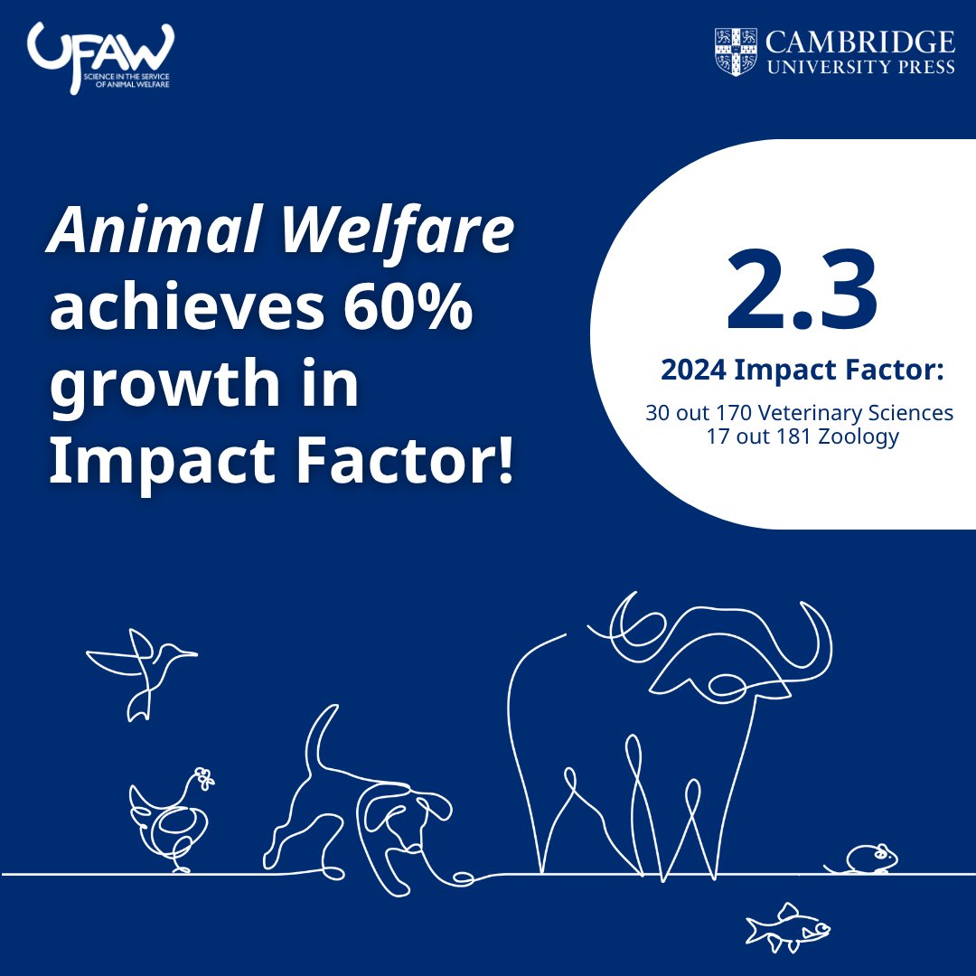 AW_TheJournal's tweet image. π£ We are proud to share that the journal has achieved an Impact Factor of 2.3 in the 2024 Journal Citation Reports, a 60% increase from last year! A sincere thank you to everyone in our community, who contributes to the journal's success. Read more here: ow.ly/XnJC50Wr4Jc